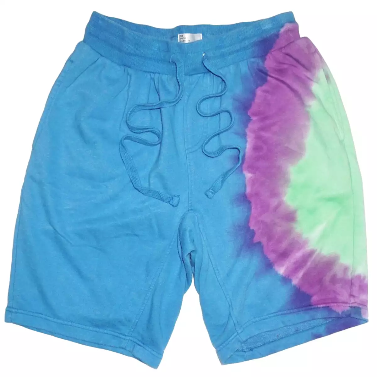 Tie-Dye Shorts (Blue/Grn/Prp) /D15