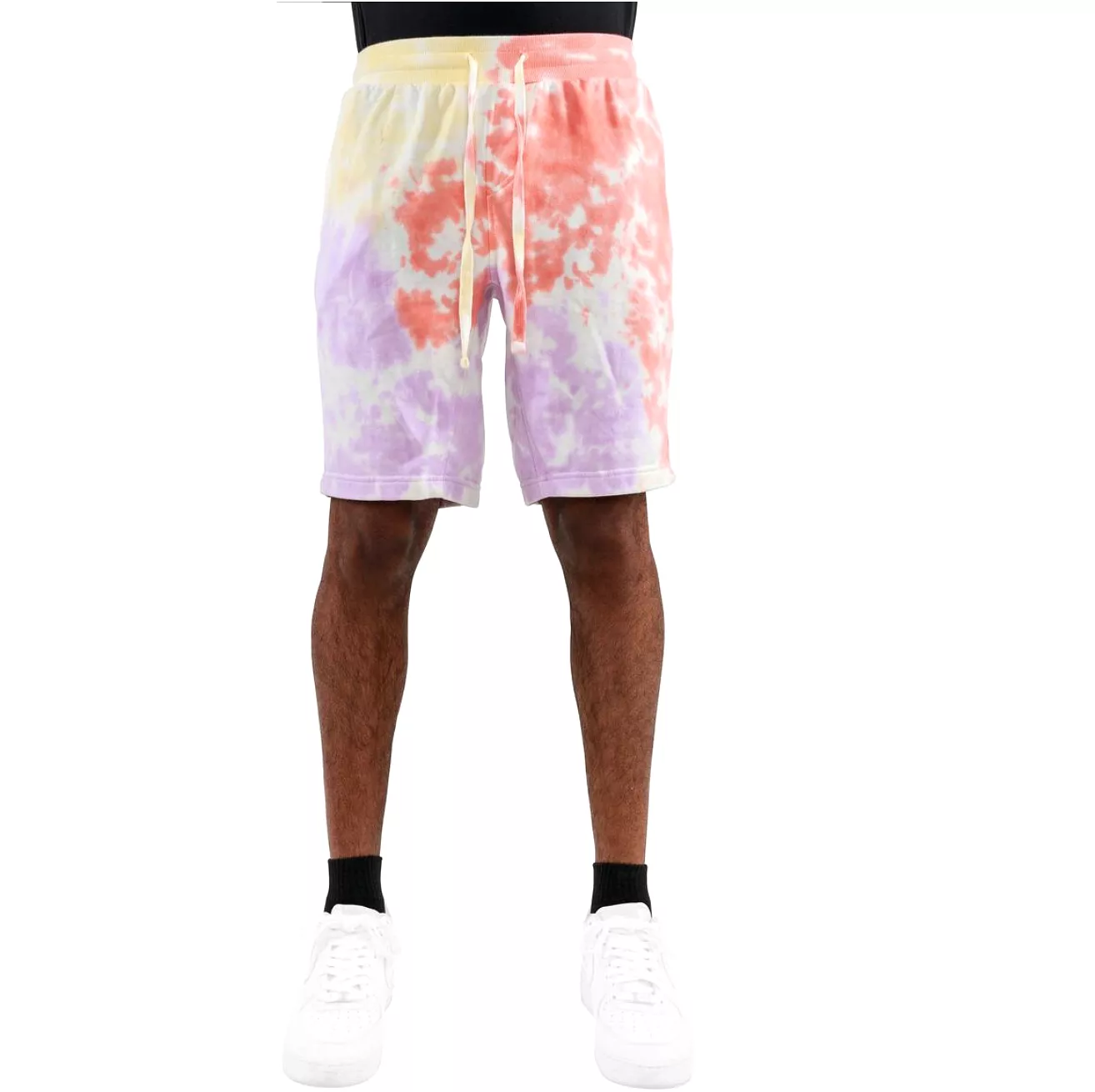 Tie-Dye Shorts (Pink/Yllw/Prp) /D14