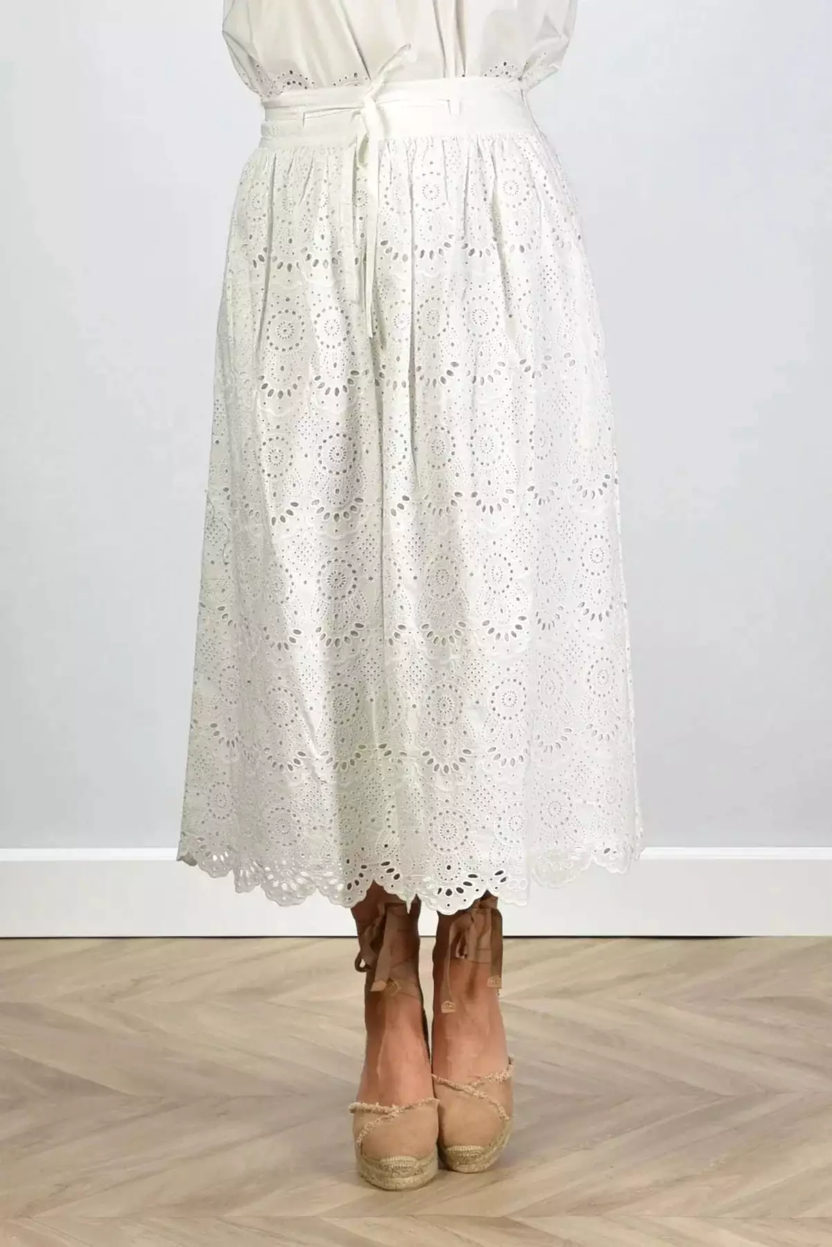 Ulla Johnson Clarabella Skirt In Pristine