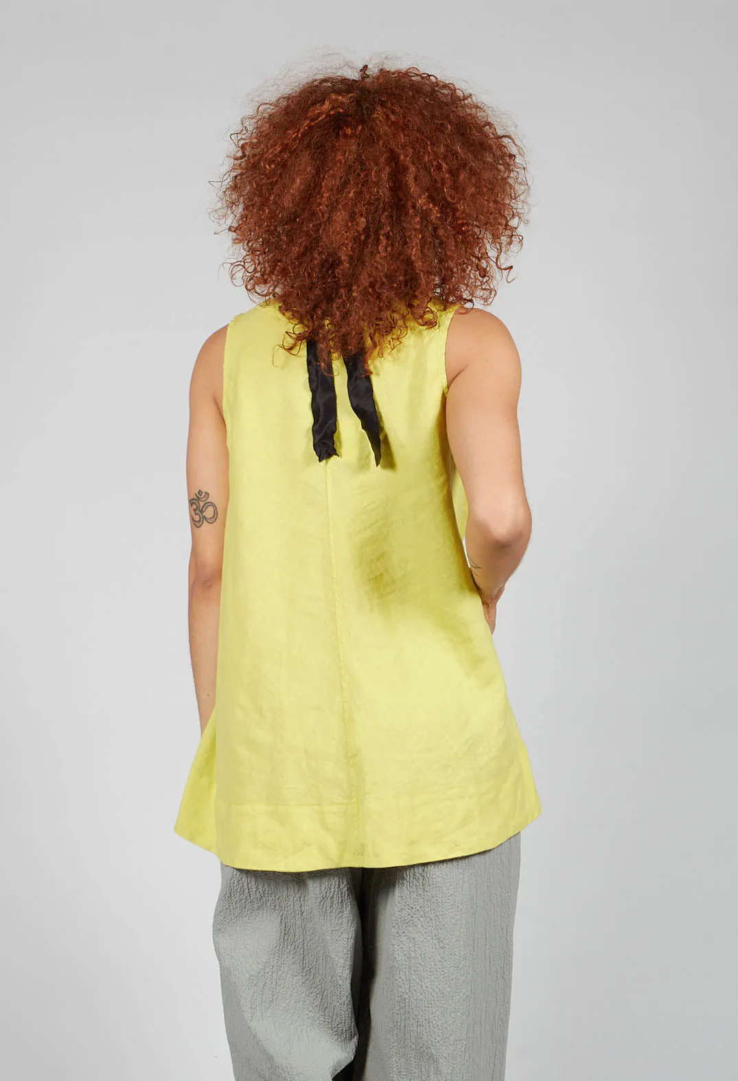 Vest Top in Lemonade