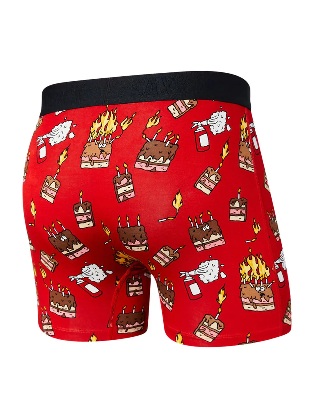 Vibe Super Soft Boxer Brief - Fired Up Red