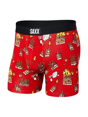 Vibe Super Soft Boxer Brief - Fired Up Red