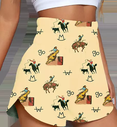 Vintage Cowboy Shorts