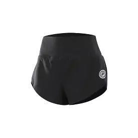 Women High Waisted 4 Inch Shorts for Running & Training (Carbon Black)