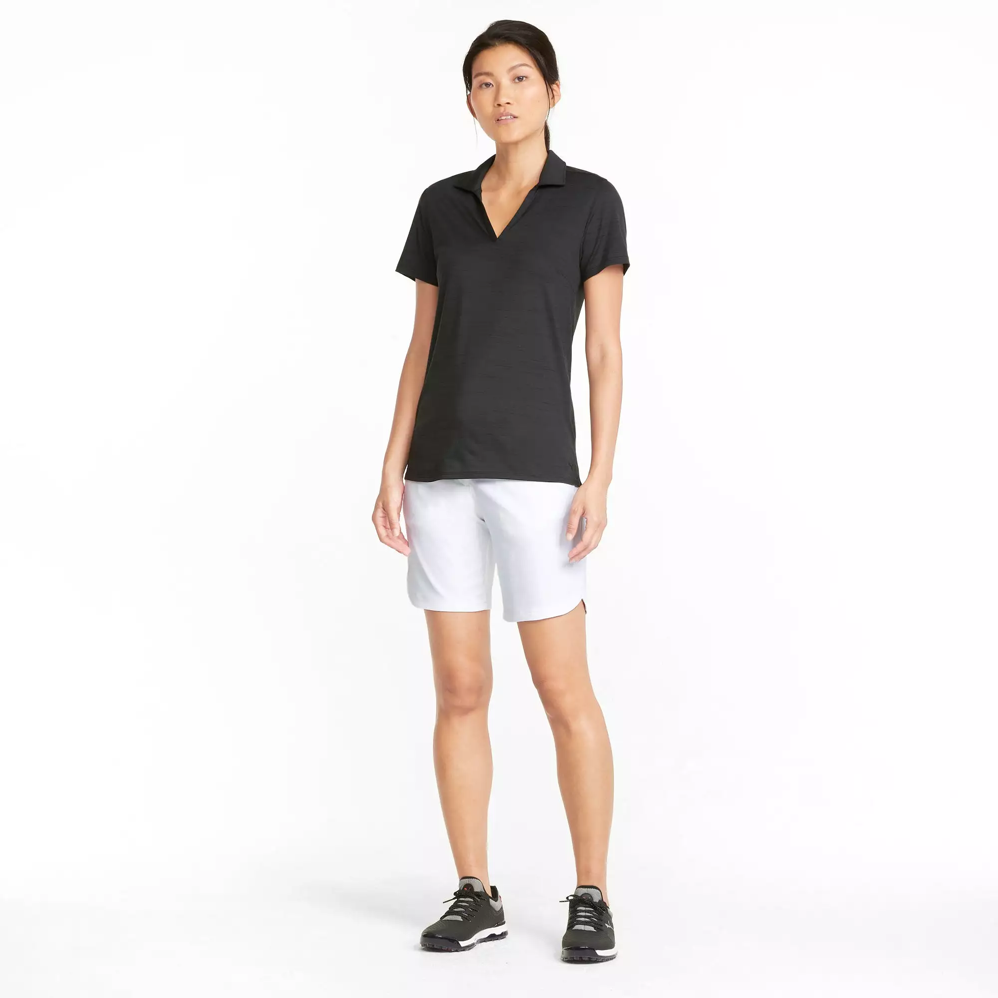 Women's Bermuda Golf Shorts | Bright White