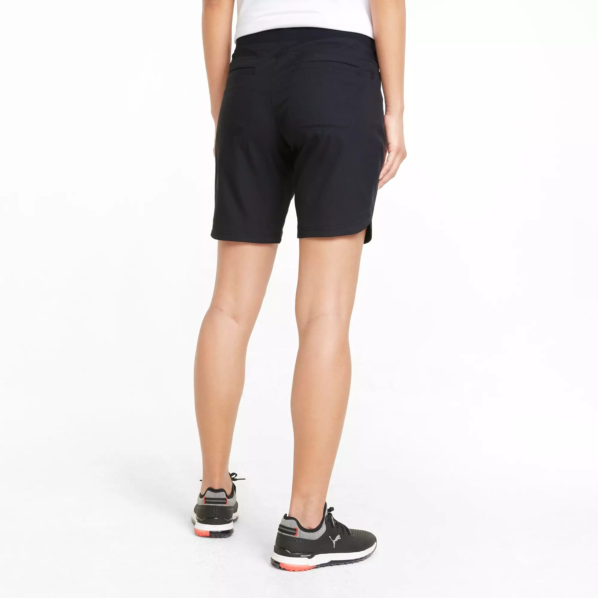 Women's Bermuda Golf Shorts | Puma Black