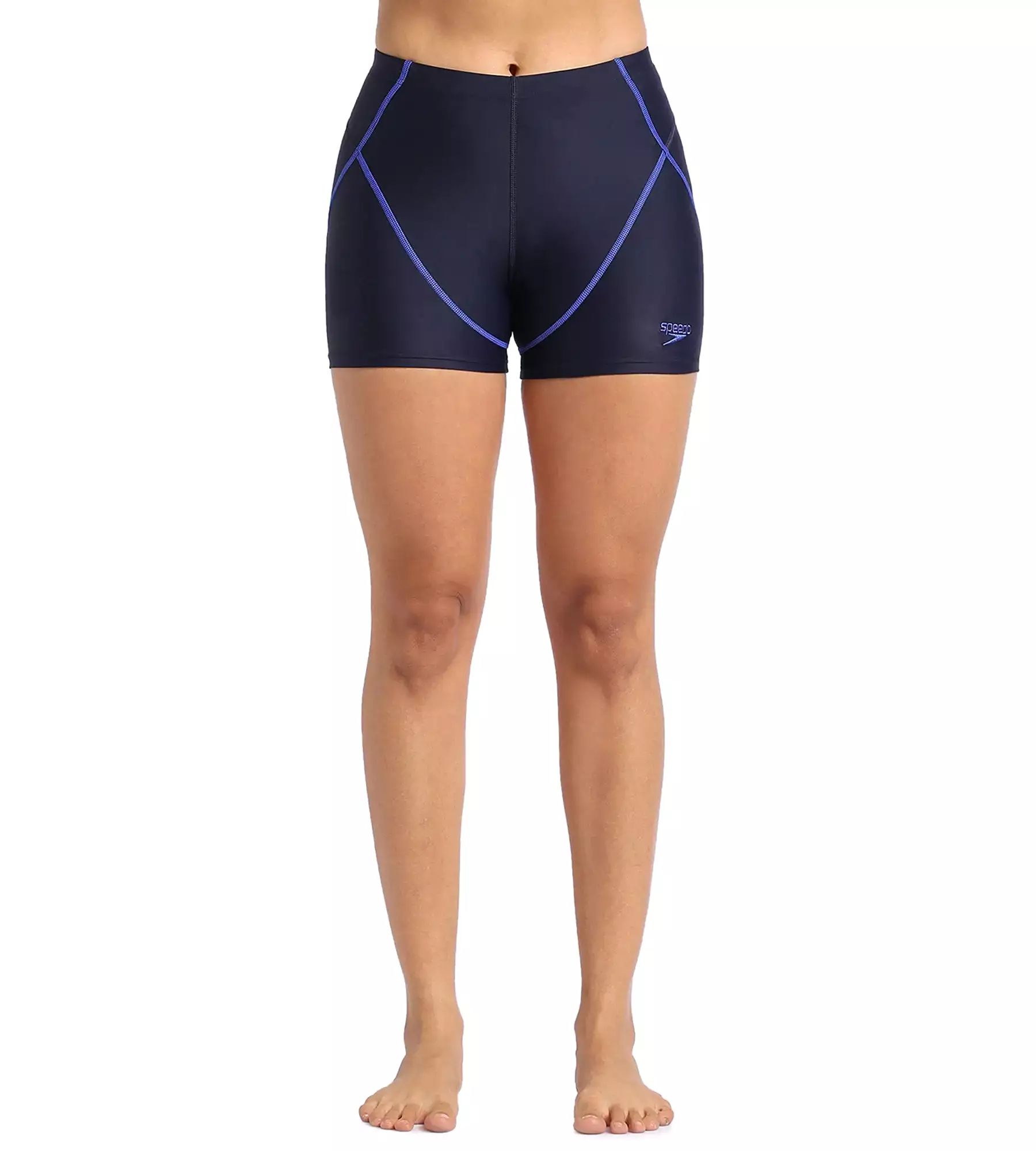 Women's Endurance Sport Shorts - True Navy & True Cobalt