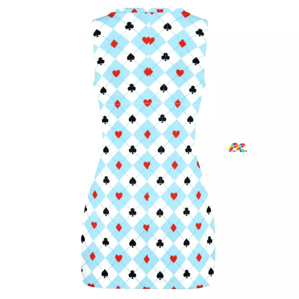 Wonderland Cut-Out Mini Rave Dress