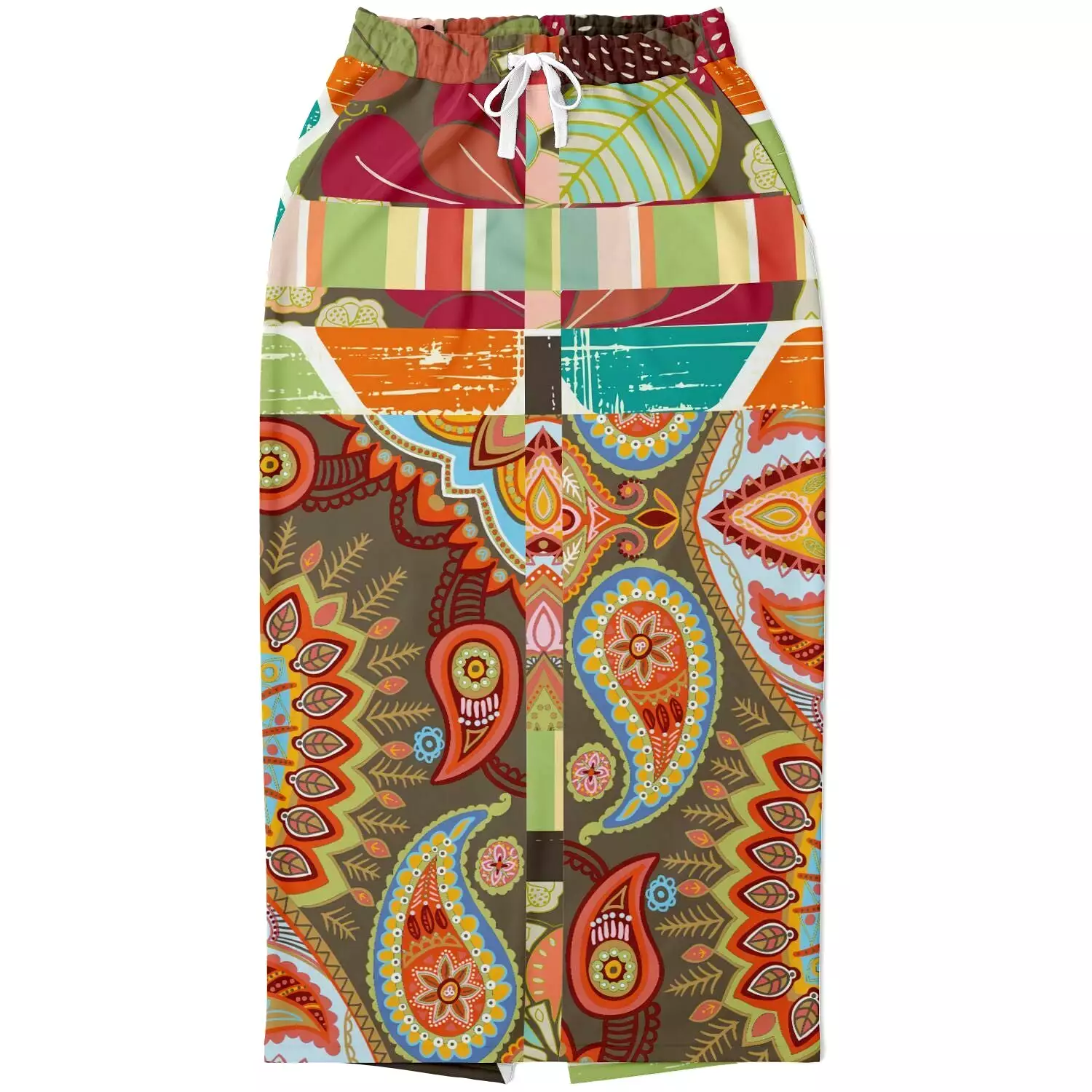 Wyatt Earth Eco-Poly Long Pocket Skirt