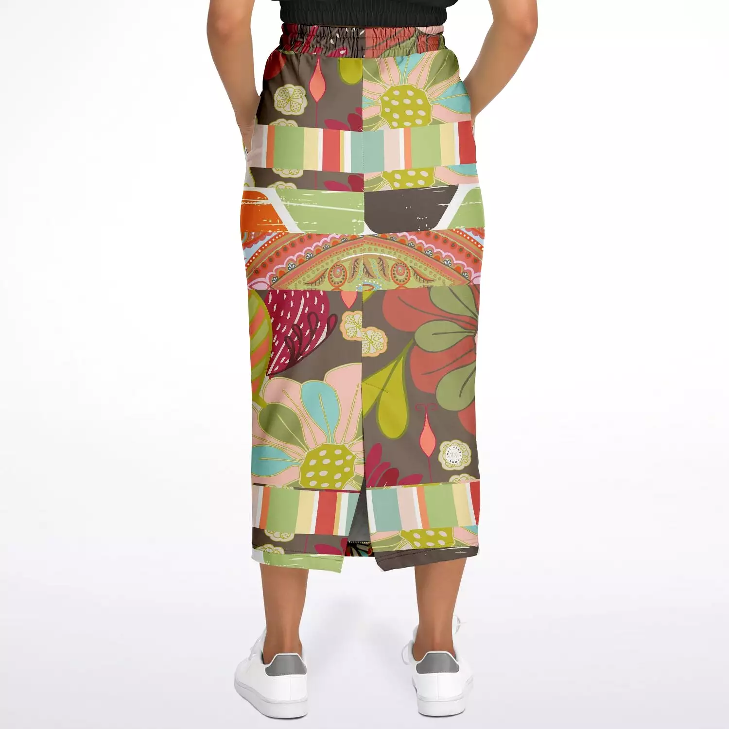 Wyatt Earth Eco-Poly Long Pocket Skirt